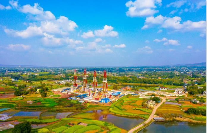 西南油氣田公司頁巖氣日產量超4000萬方！再創歷史新高